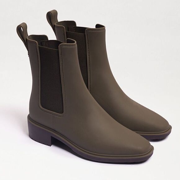 Sam Edelman Tinsely Green rain boots - 9 - Picture 1 of 8